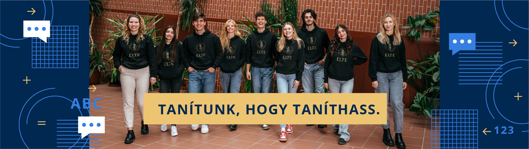 Tanítunk, hogy taníthass banner